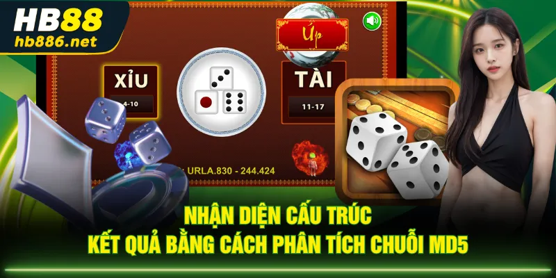 Nhận diện cấu trúc kết quả bằng cách phân tích chuỗi MD5